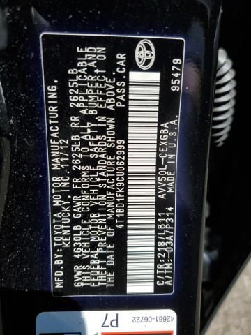 2012 Toyota Camry Hybrid