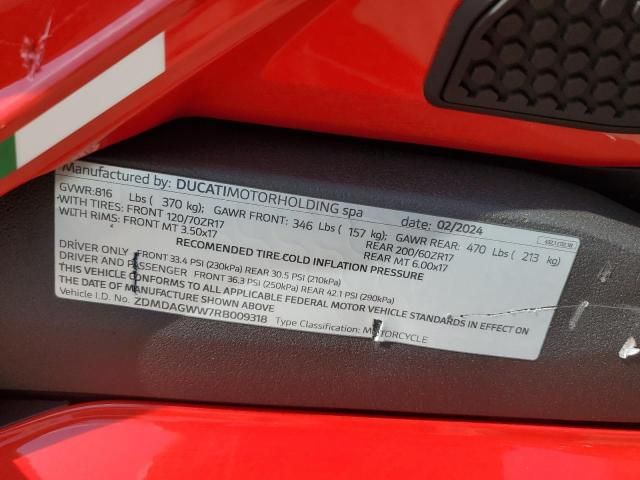 2024 Ducati Panigale V4S