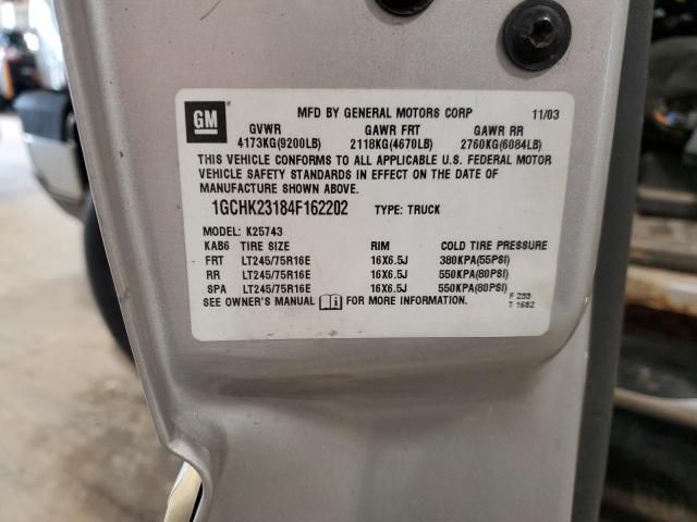 2004 Chevrolet Silverado K2500 Heavy Duty
