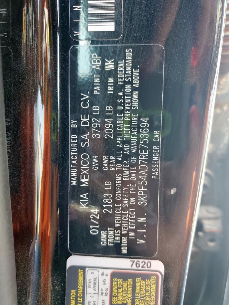 2024 KIA Forte GT Line