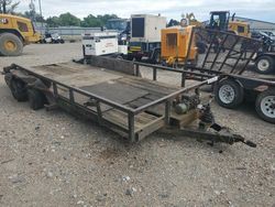 Salvage trucks for sale at Florence, MS auction: 1993 Homemade Built Utility Trailer