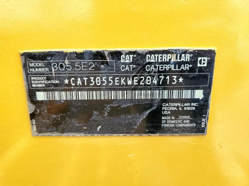 2018 Caterpillar 2018 Caterillar 305.5E2