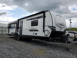 Salvage trucks for sale at Ebensburg, PA auction: 2025 Forest River Trailer