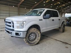 Salvage trucks for sale at Greenwell Springs, LA auction: 2017 Ford F150 Supercrew