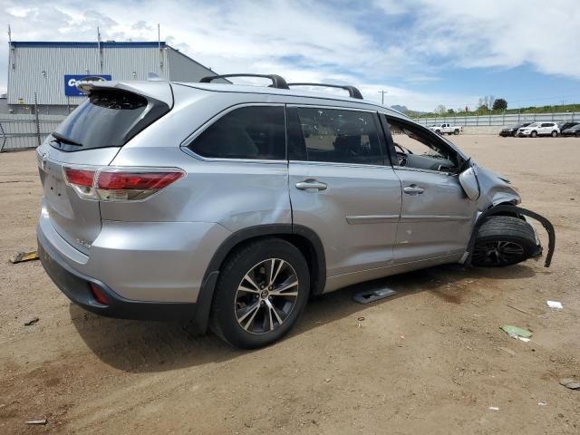 2016 Toyota Highlander XLE