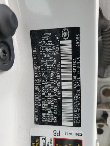 2016 Toyota Camry LE