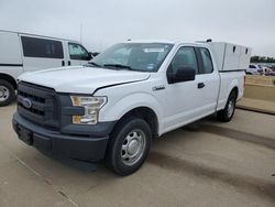 Salvage trucks for sale at Wilmer, TX auction: 2017 Ford F150 Super Cab