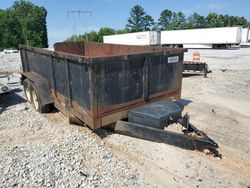 Salvage trucks for sale at Loganville, GA auction: 1998 Unknown 1998 Dump Trailer