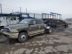 Salvage cars for sale from Copart Woodhaven, MI: 2012 Dodge RAM 3500 Longhorn
