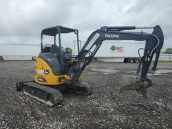 Salvage trucks for sale at Houston, TX auction: 2023 John Deere Deere 35G Mini Excavator