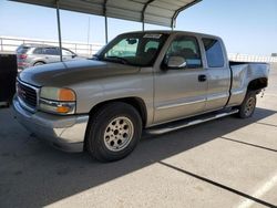 Salvage trucks for sale at Fresno, CA auction: 2002 GMC New Sierra C1500