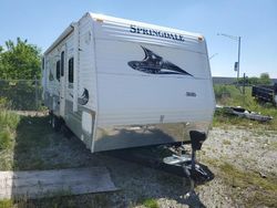 Salvage trucks for sale at Dyer, IN auction: 2011 Keystone 2011 Dutchman Springdale