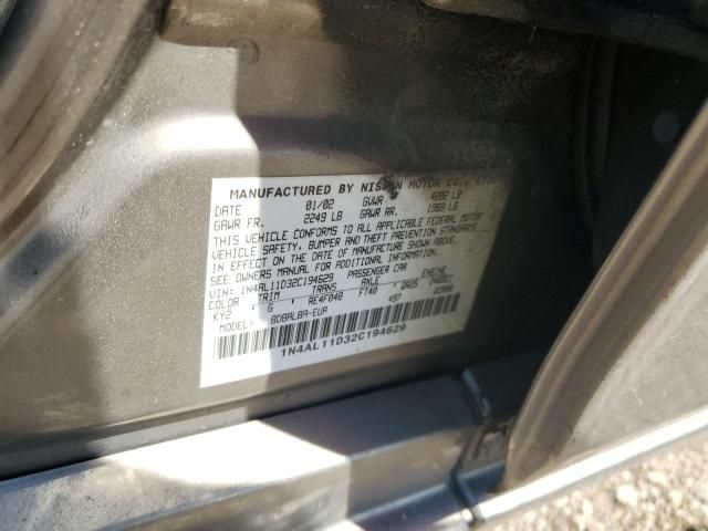 2002 Nissan Altima Base