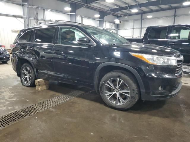 2016 Toyota Highlander XLE