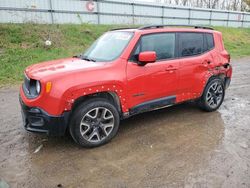 Jeep Vehiculos salvage en venta: 2016 Jeep Renegade Latitude