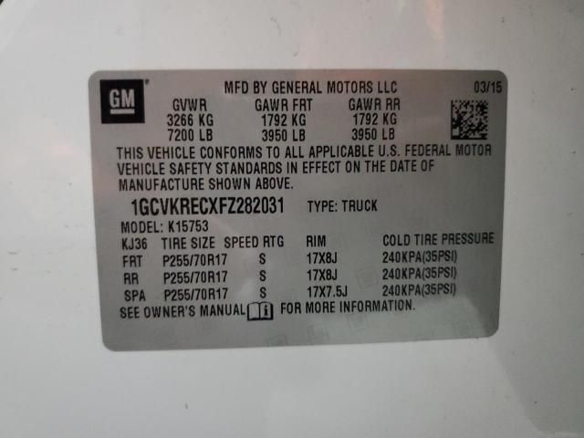2015 Chevrolet Silverado K1500 LT