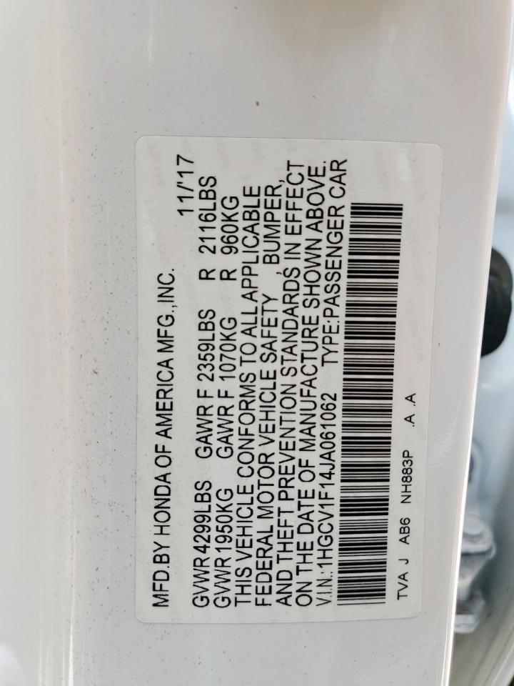 2018 Honda Accord lx