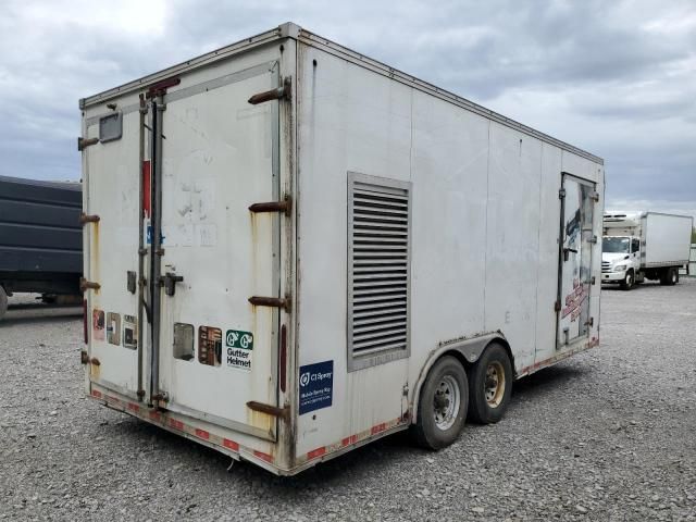 2015 United UXT-8 520TA70 Enclosed Cargo Trailer With Spray FO