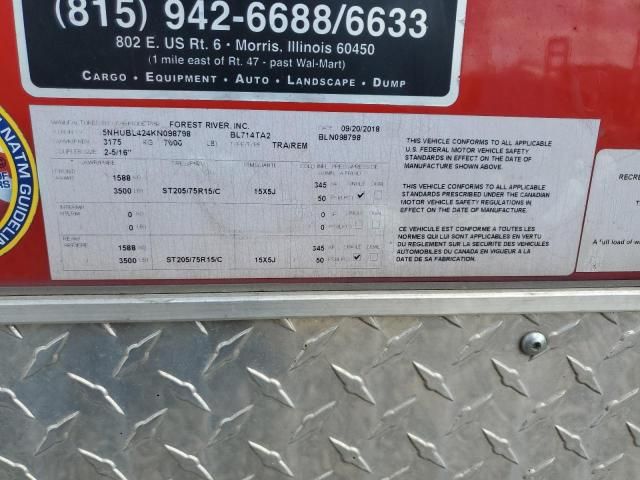 2019 Cargomate 2019 Forest River Enclosed Cargo Trailer