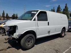 Salvage cars for sale from Copart Rancho Cucamonga, CA: 2017 Chevrolet Express G2500