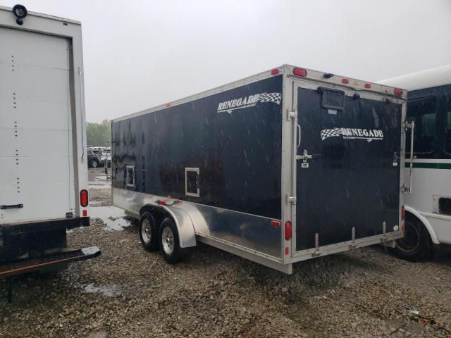2005 Renegade Enclosed Snowmobile Trailer