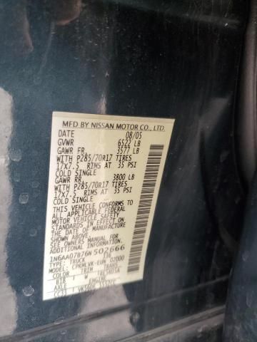 2006 Nissan Titan XE