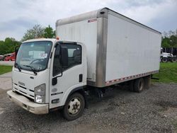 Salvage trucks for sale at West Mifflin, PA auction: 2015 Isuzu NRR