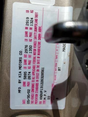2002 KIA Sedona EX