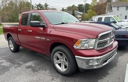 Salvage trucks for sale at North Billerica, MA auction: 2012 Dodge RAM 1500 SLT