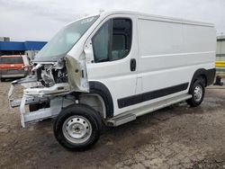 Salvage trucks for sale at Woodhaven, MI auction: 2023 Dodge RAM Promaster 2500 2500 Standard
