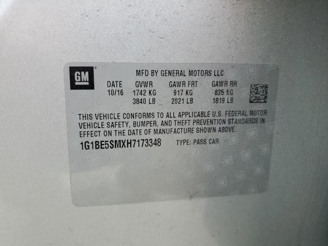 2017 Chevrolet Cruze LT