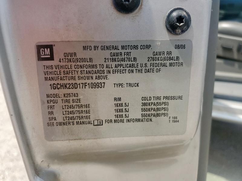 2007 Chevrolet Silverado K2500 Heavy Duty