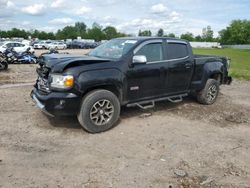 Salvage trucks for sale at Central Square, NY auction: 2015 GMC Canyon SLE