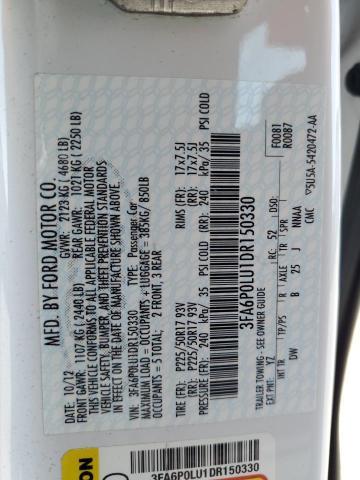2013 Ford Fusion se Hybrid