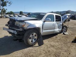 Salvage trucks for sale at San Martin, CA auction: 2008 Toyota Tacoma Double Cab Prerunner Long BED