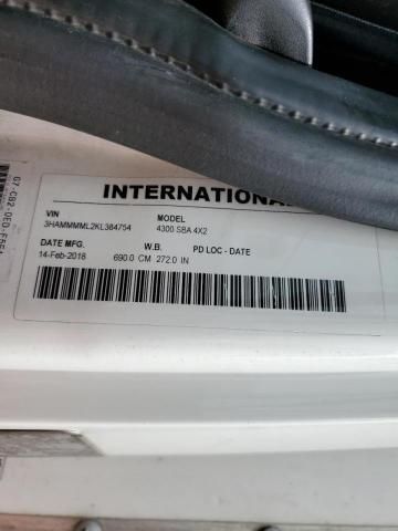 2019 International 4000 4300