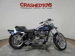 Salvage motorcycles for sale at Dallas, TX auction: 2002 Harley-Davidson FXDWG3