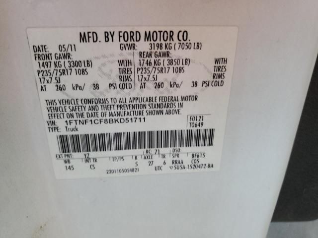 2011 Ford F150