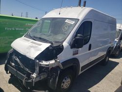 Salvage trucks for sale at Wilmington, CA auction: 2020 Dodge RAM Promaster 1500 1500 High