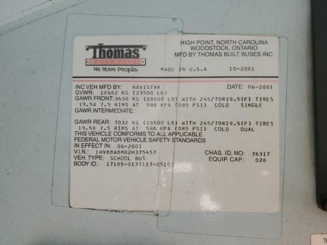 2002 International 3000 3800
