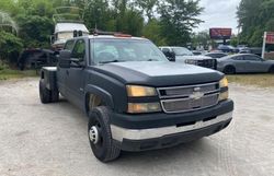 Salvage trucks for sale at Harleyville, SC auction: 2006 Chevrolet Silverado C3500