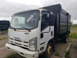 Salvage trucks for sale at Woodhaven, MI auction: 2012 Isuzu NPR HD