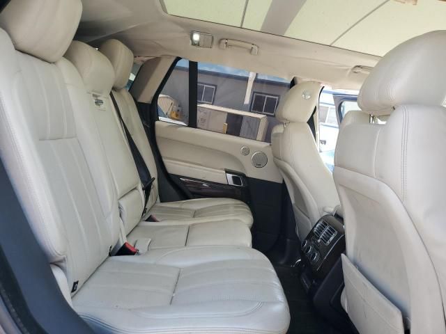 2017 Land Rover Range Rover Supercharged