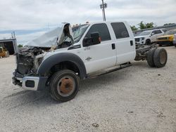 Vehiculos salvage en venta de Copart Abilene, TX: 2015 Ford F450 Super Duty