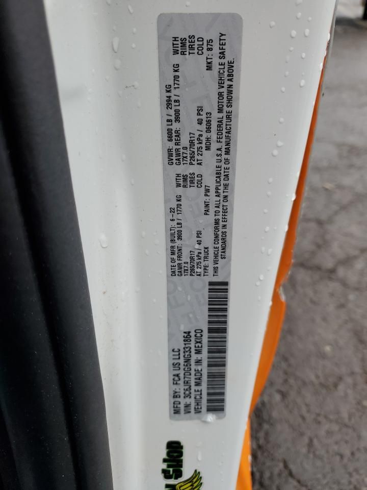 2022 Dodge Ram 1500 Classic Tradesman