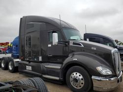 Salvage trucks for sale at Colton, CA auction: 2019 Kenworth Construction T680