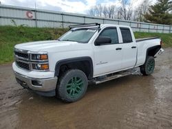 Salvage trucks for sale at Davison, MI auction: 2014 Chevrolet Silverado C1500