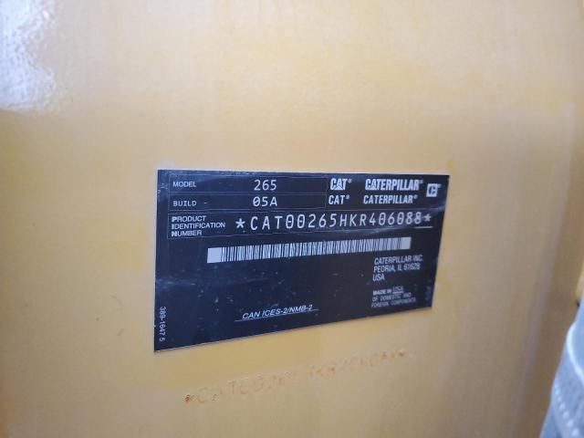 2024 Caterpillar 265 Tracked Skid Steer Loader