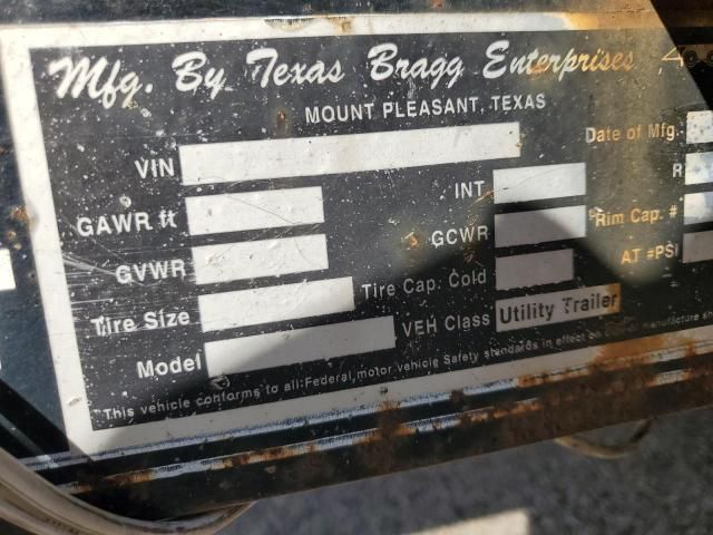 2004 Texasbragg 2004 Texas Bragg Utility Trailer