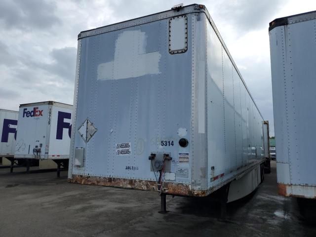 2000 Wabash Van DRY Van Trailer
